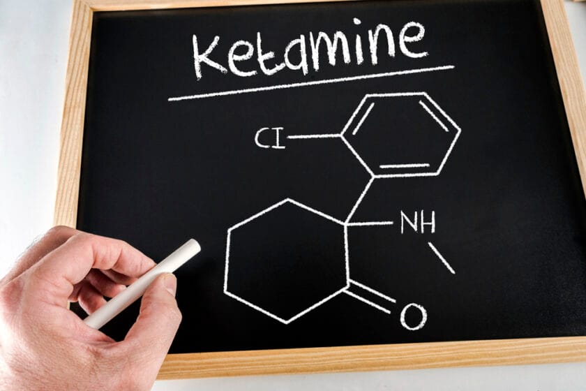 Ketamine slag